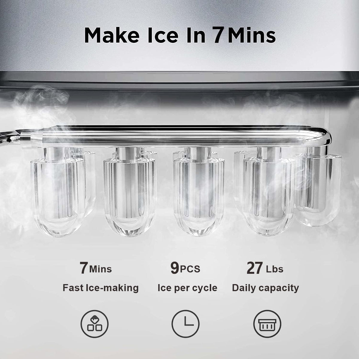 Water Cooler Dispenser with Ice Maker 5 Gallon Top Load I431234