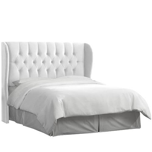 Brown Tufted Wingback Headboard California King F209550