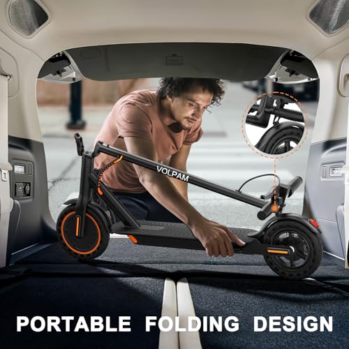 Electric Scooter, 350W, 8.5" Tires, 12 Miles Range, 16Mph, Folding E-Scooter with Dual Braking Q942