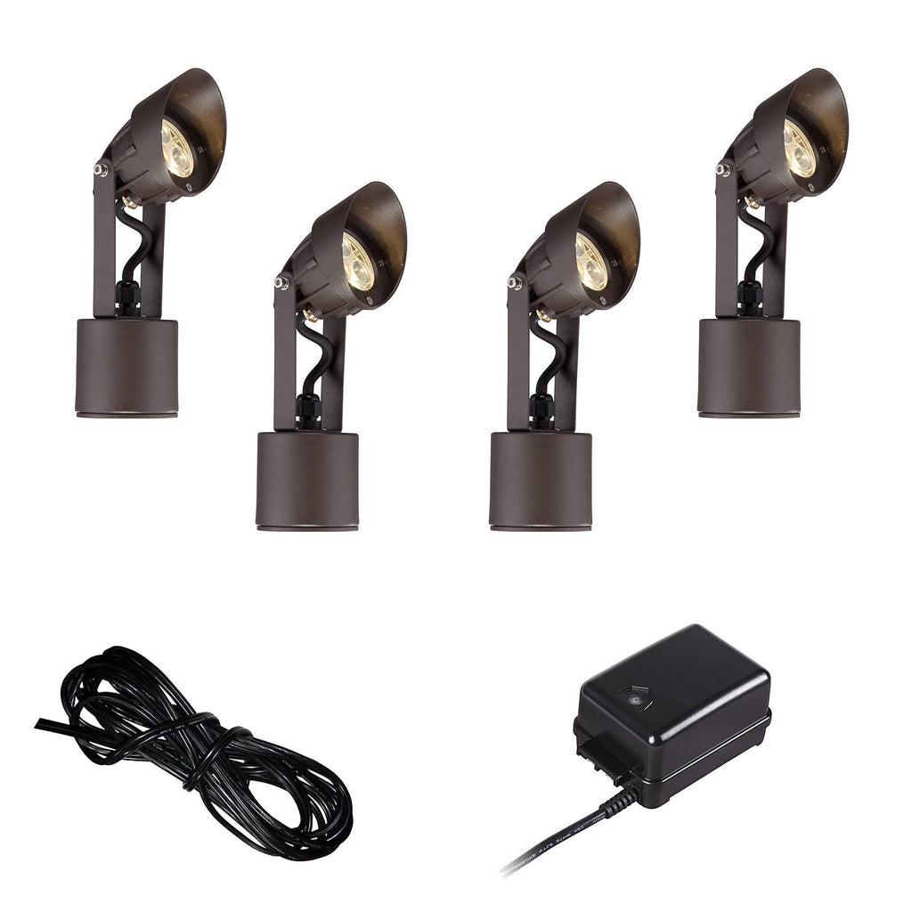 Bronze 6-Piece LED Landscape Lighting Set B37131