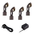 Bronze 6-Piece LED Landscape Lighting Set B37131