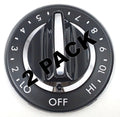 2 Pk Surface Burner Knob A59015