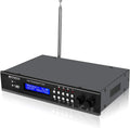 FM Transmitter with Dual Mic, 3 Preset Stations, USB Drive and RCA Inputs C544902