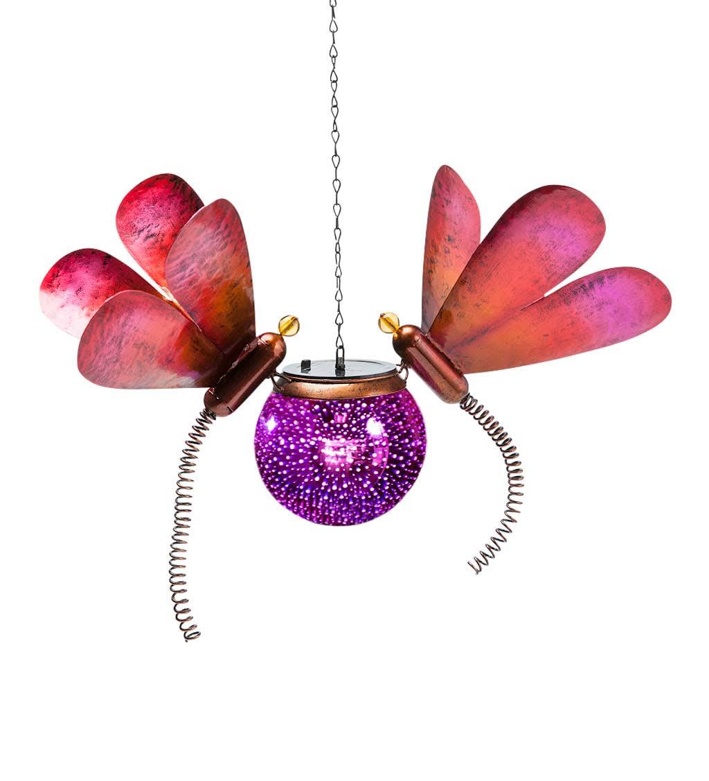 Calf with Solar Lighted Butterfly Statue C2622