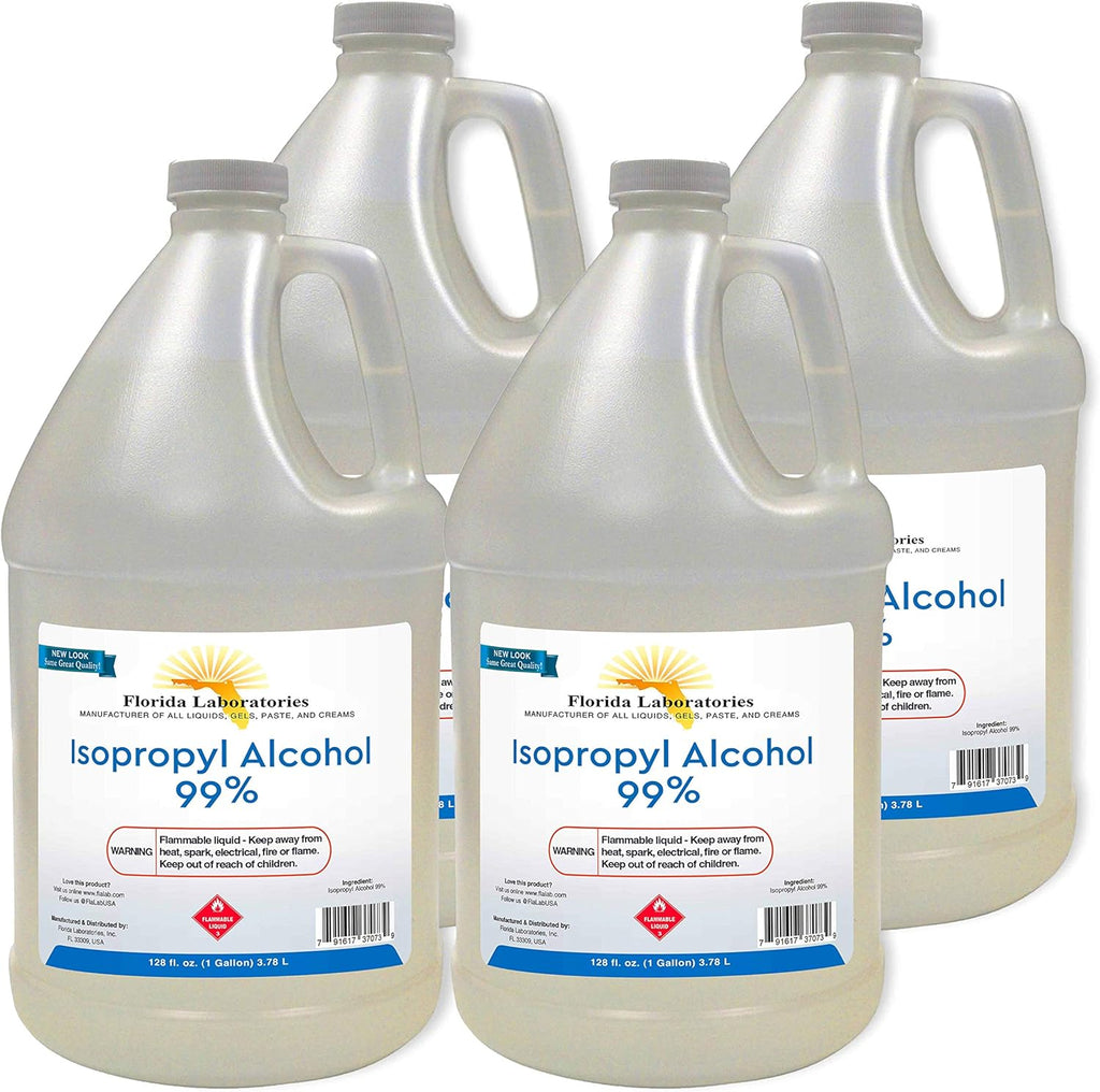 Isopropyl Alcohol 99% Anhydrous 4 Gallon Pack of 2 T379