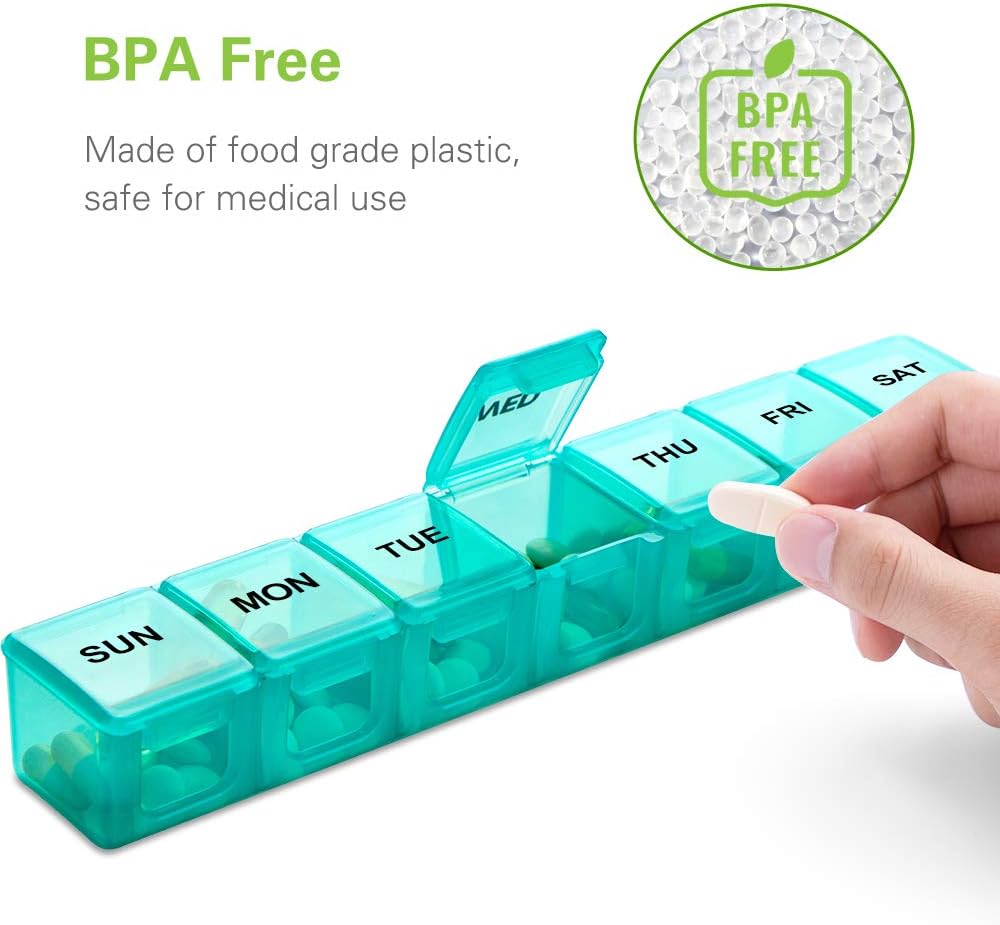 Large 2 Pack Pill Organizer L528