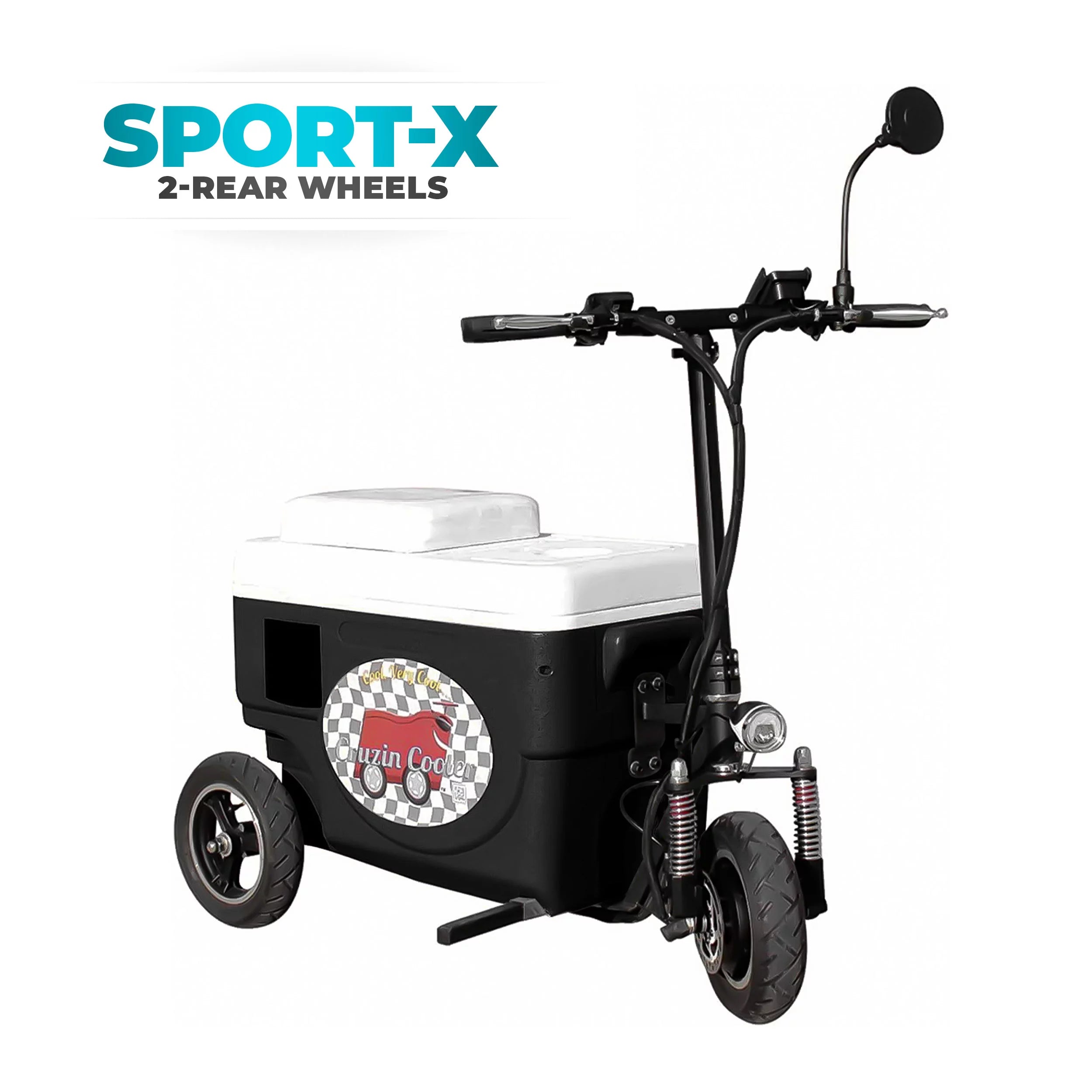 Motorized Ice Chest Scooter, 13 MPH Top Speed F82543
