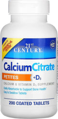 200 Tablets Calcium Citrate with D3 Coated Tablets O289556
