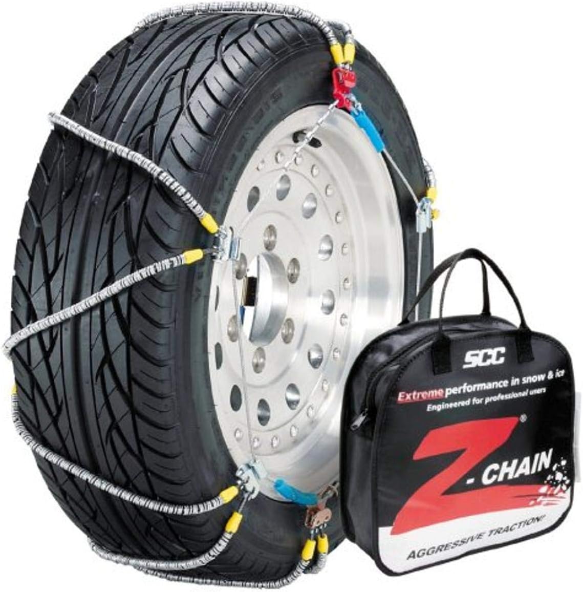 Set of 2 Cable Tire Traction Chain Y237