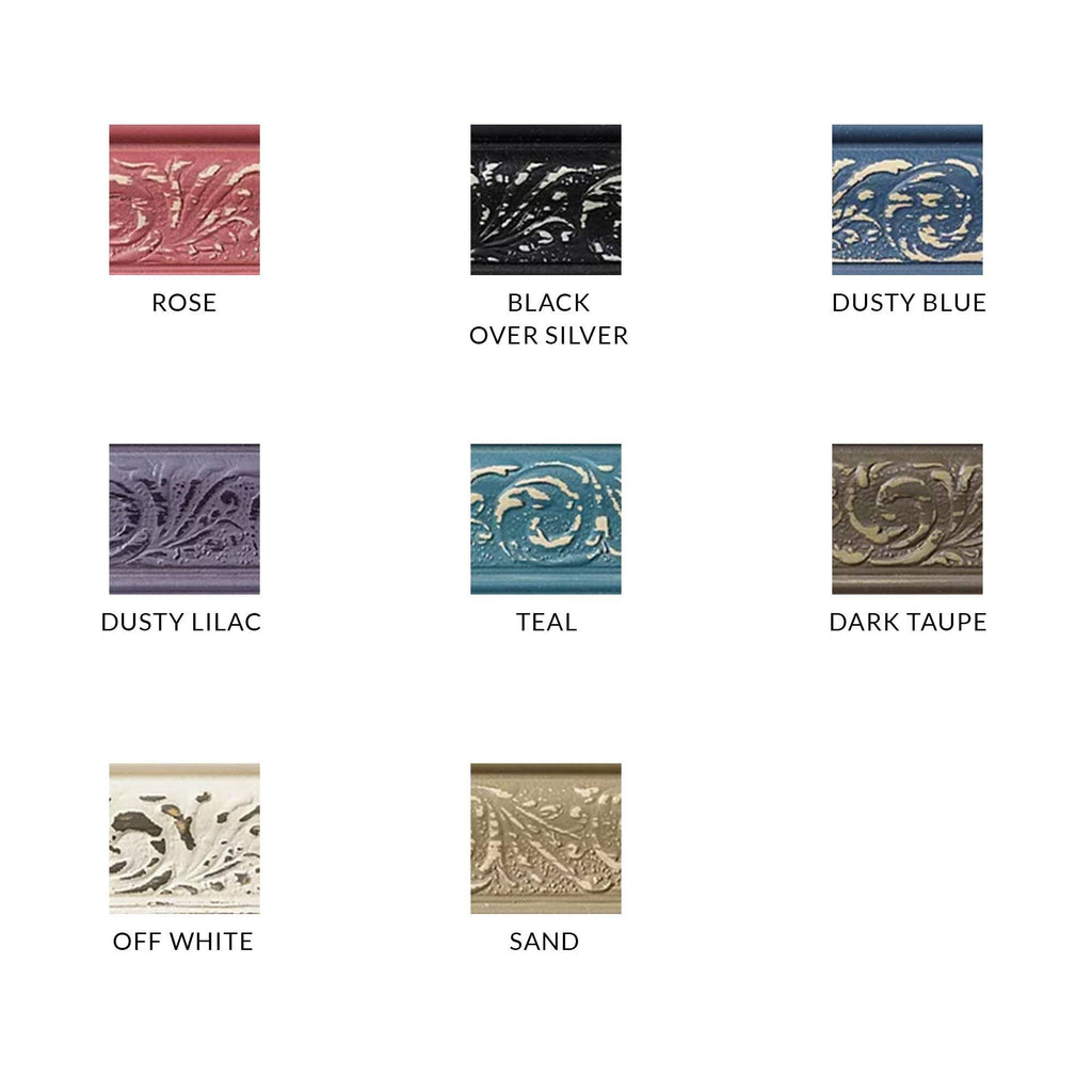 Rose Embossed Frame U9662