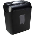 12 Sheet Cross Cut Paper Shredder with 4.8 Gallon Bin, Black G319526