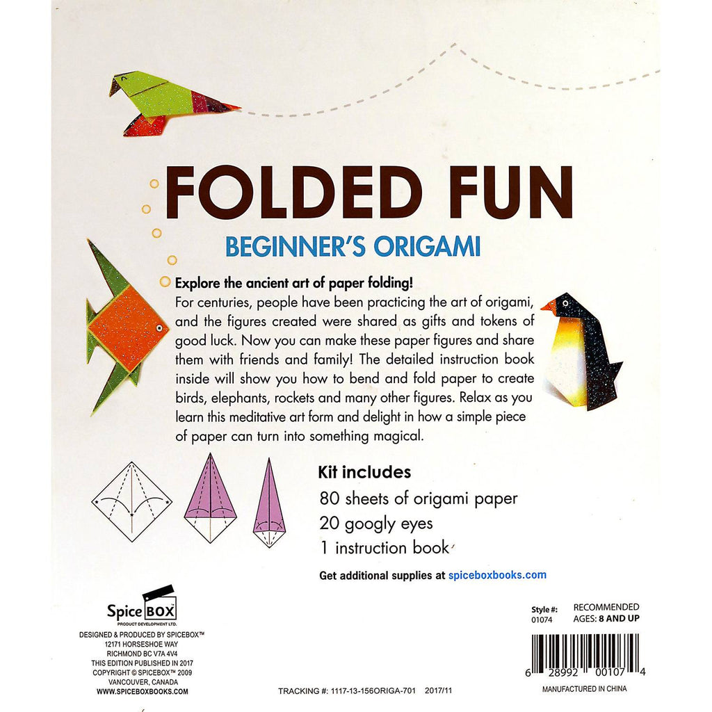 Origami Paper Folding Instruction Kit P882