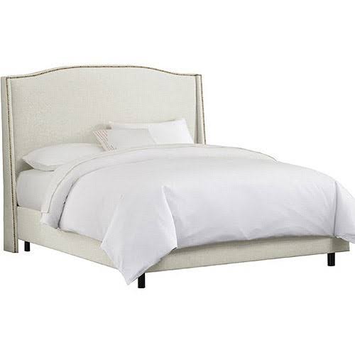 California King Upholstered Wingback Bed A213