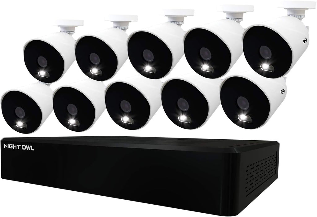 4K Ultra HD Indoor/Outdoor Wired Security Camera System with 1TB Hard Drive O8822