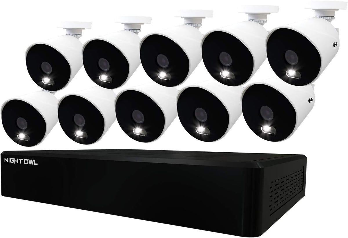4K Ultra HD Indoor/Outdoor Wired Security Camera System with 1TB Hard Drive O8822
