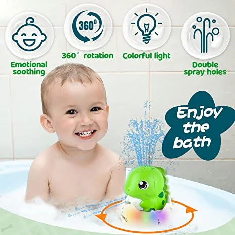 Automatic Induction Sprinkler Whale Bath Toy I31424