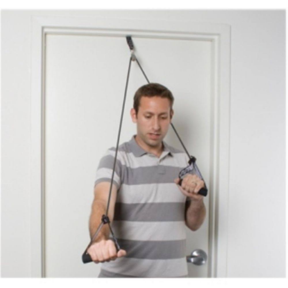 Shoulder Pulley with Exercise Tubing and Handles, Set of 5 C5170