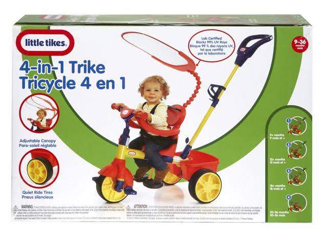 Red 4-in-1 Tricycle S53790