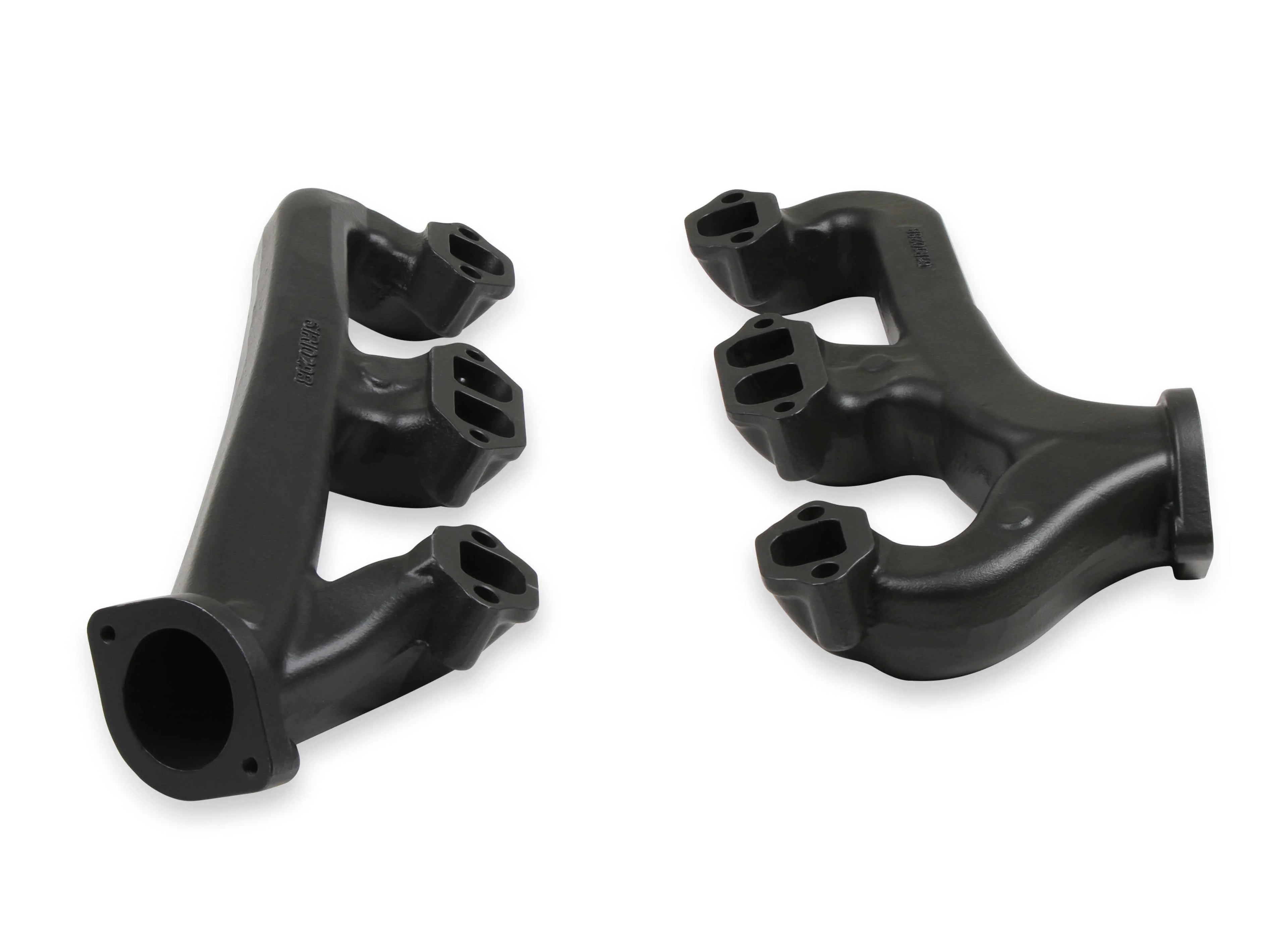 Cast Iron Exhaust Manifolds Black Ceramic Coated E422057