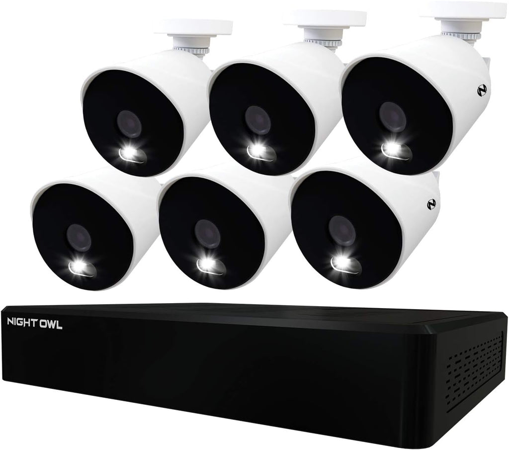 4K Ultra HD Indoor/Outdoor Wired Security Camera System with 1TB Hard Drive O8822