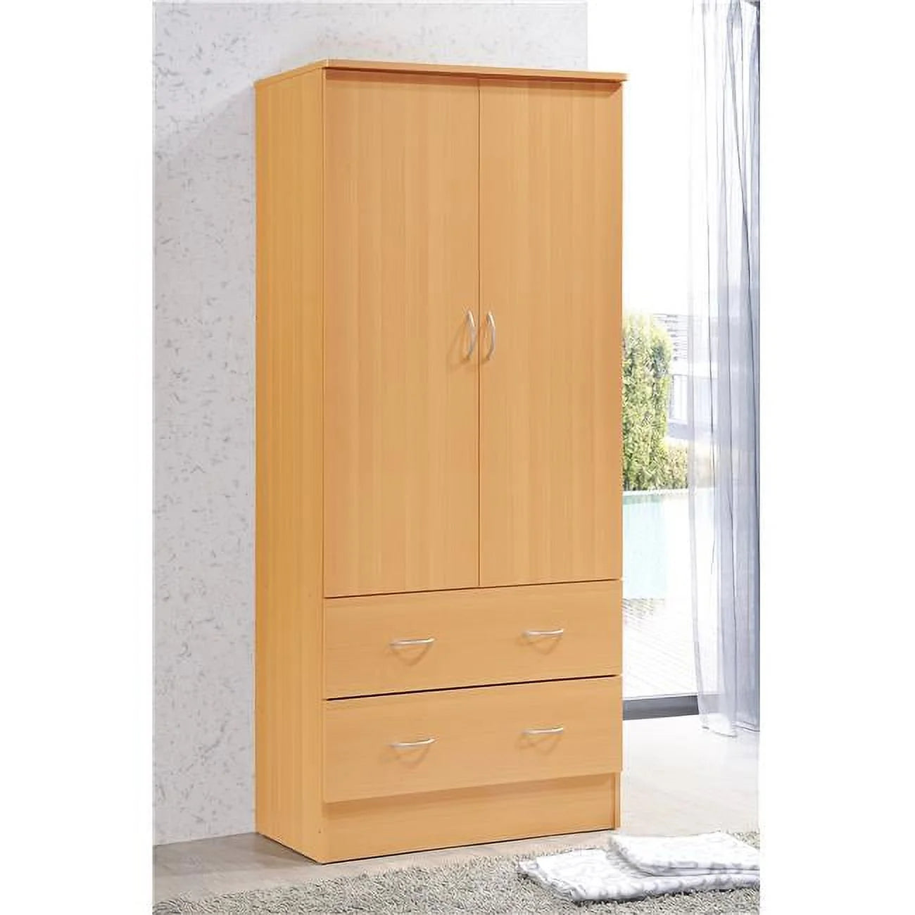 2 Door Wardrobe T30016