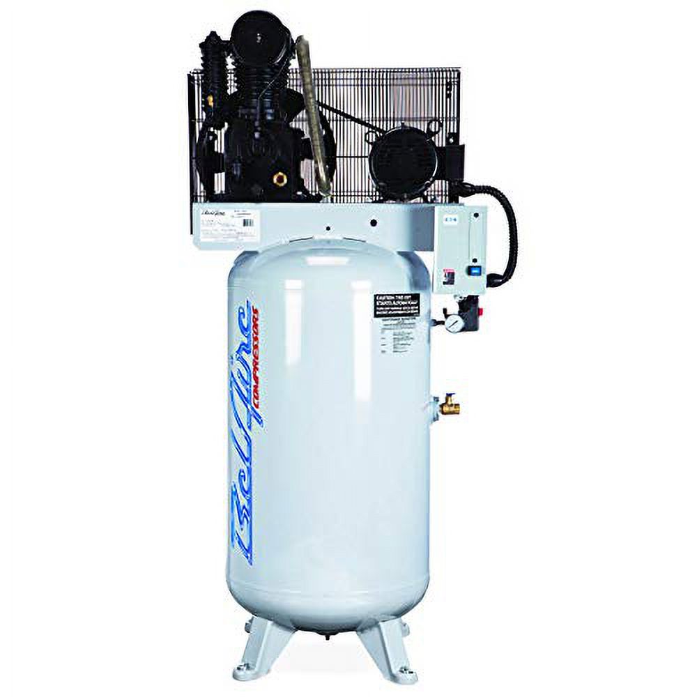 7.5hp 80 gallon 1 phase Cast Iron Compressor F124