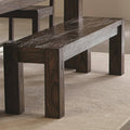 Dark Brown Dining Bench G768