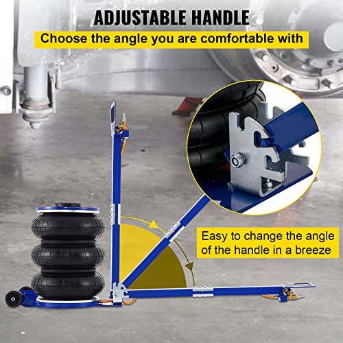 3 Ton Triple Bag Air Jack with Adjustable Long Handle P47108