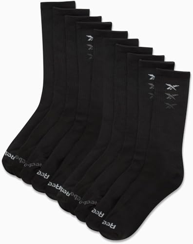 Men's Athletic Cushion Crew Socks (10 Pack) Q176071