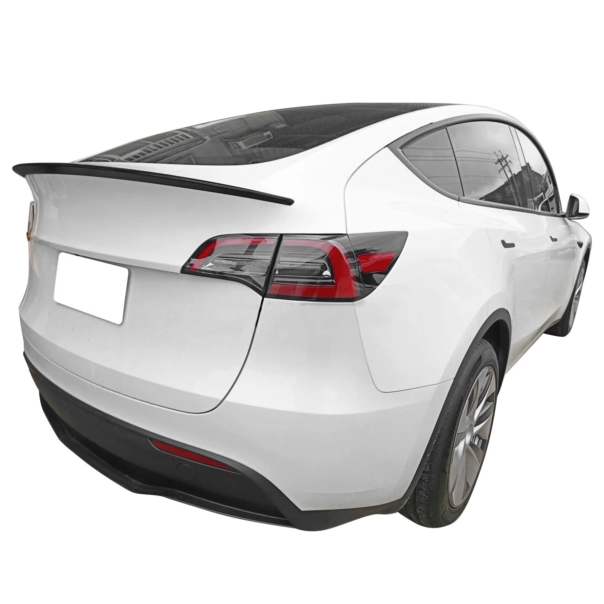 Eclipse Black ABS Plastic Trunk Spoiler for Tesla Model Y D681
