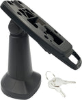 Black Latch and Key Lock Pole Mount Terminal Stand K393503