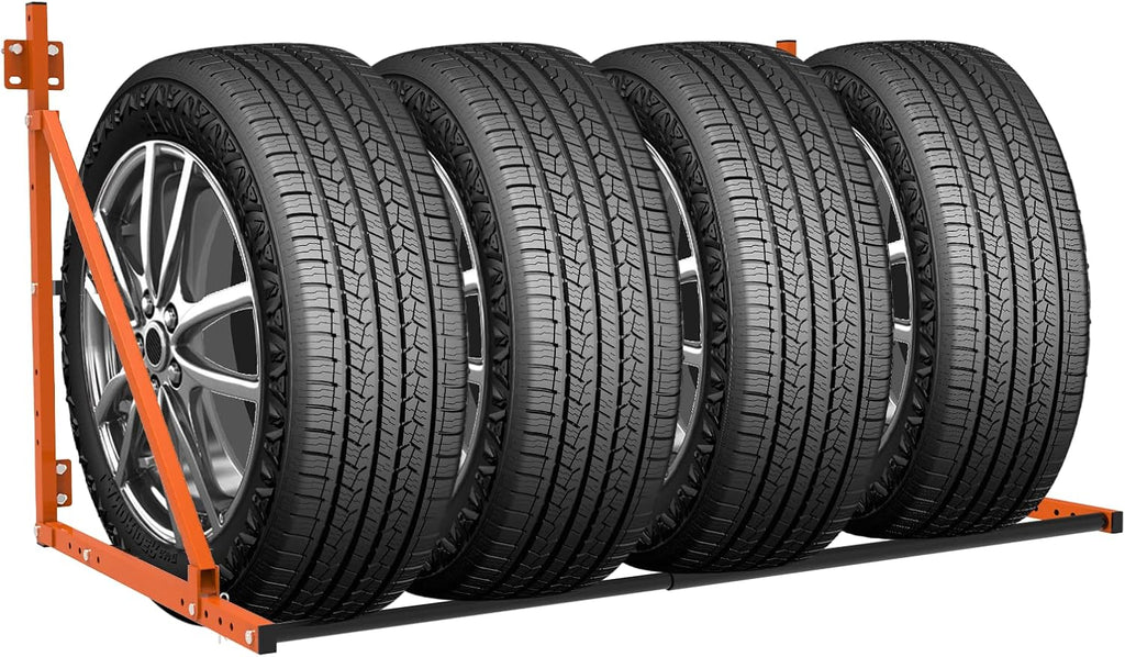 Adjustable Wall Mount Tire Rack, 48-Inch Wide by 36-Inch Deep, Pack of 2 M490674