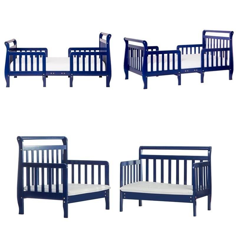 Royal Blue 3-in-1 Convertible Toddler Bed V1150