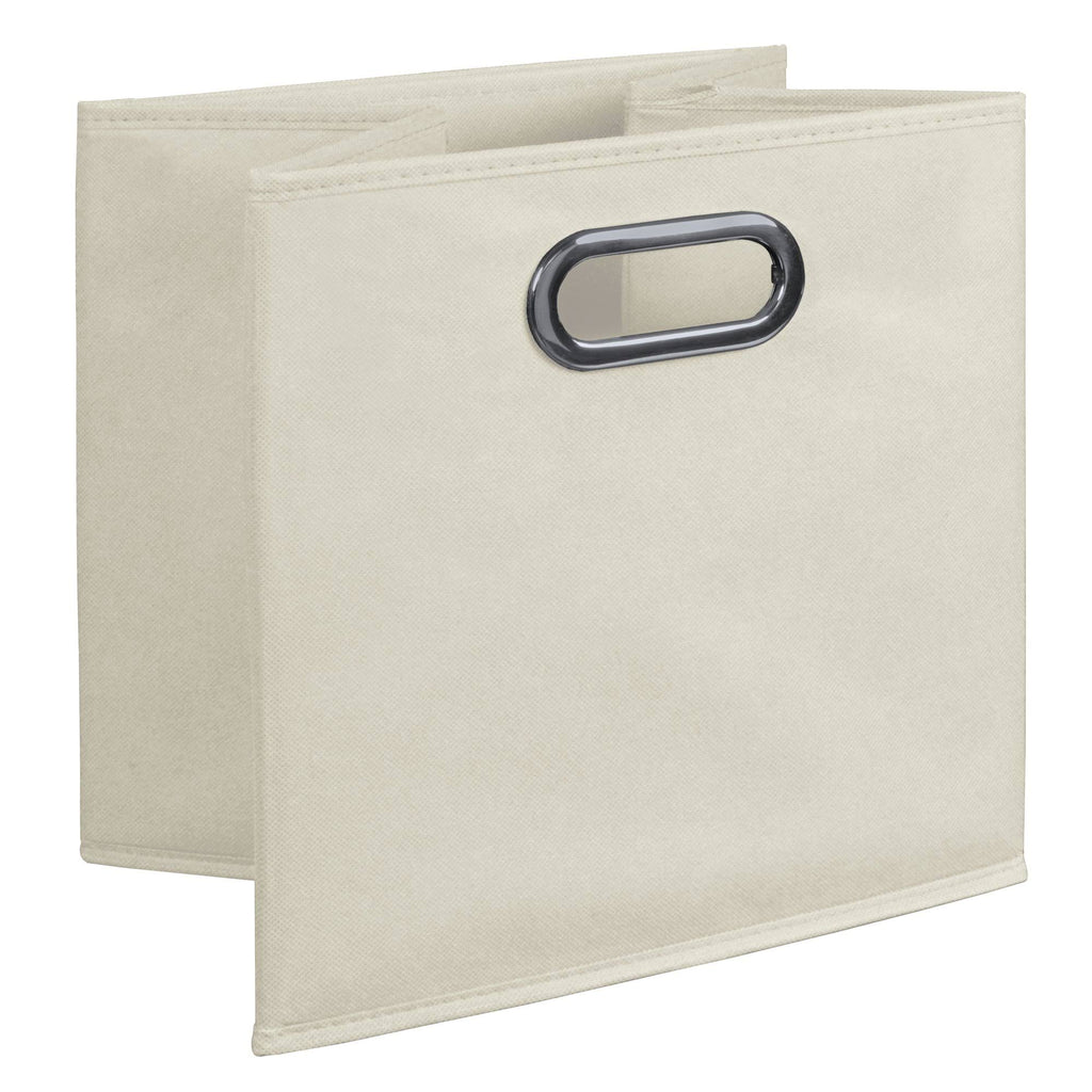 6 Cubes and 3 Canvas Bins Storage Set Truffle/Grey C46645