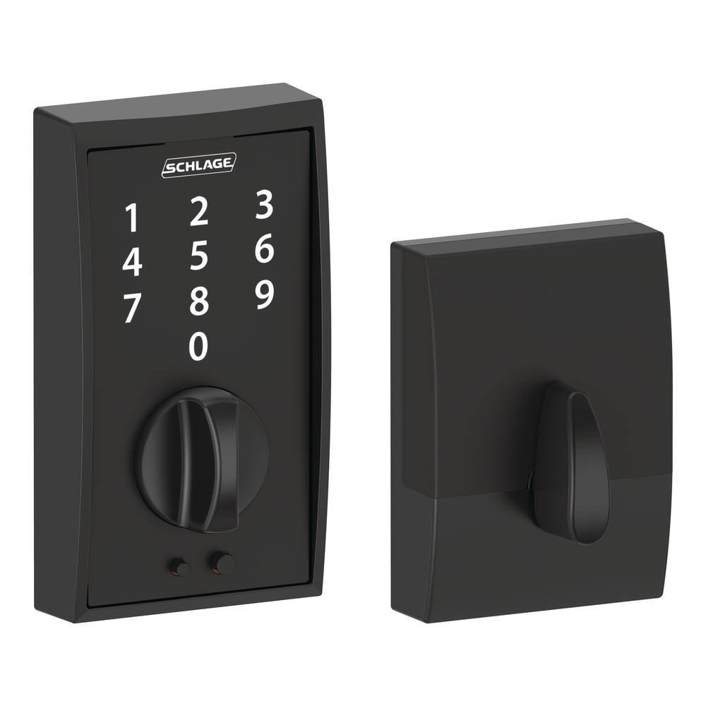 Matte Black Deadbolt Z2861