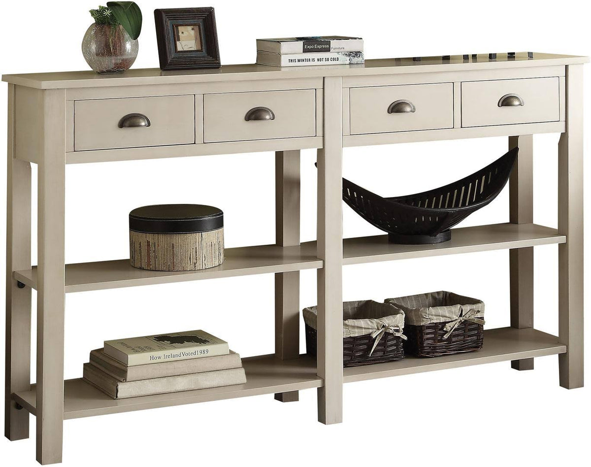 Cream Console Table G219