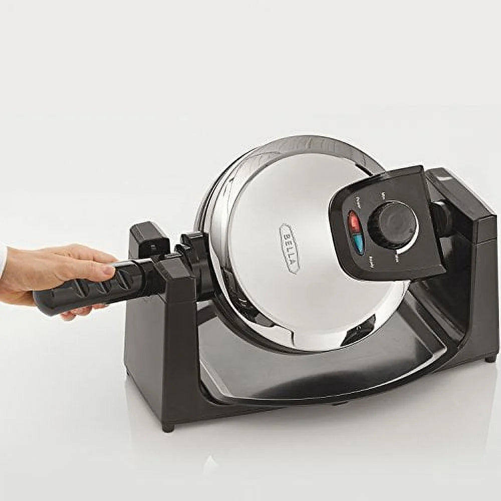 Polished Stainless Steel Rotating Waffle Maker U84999