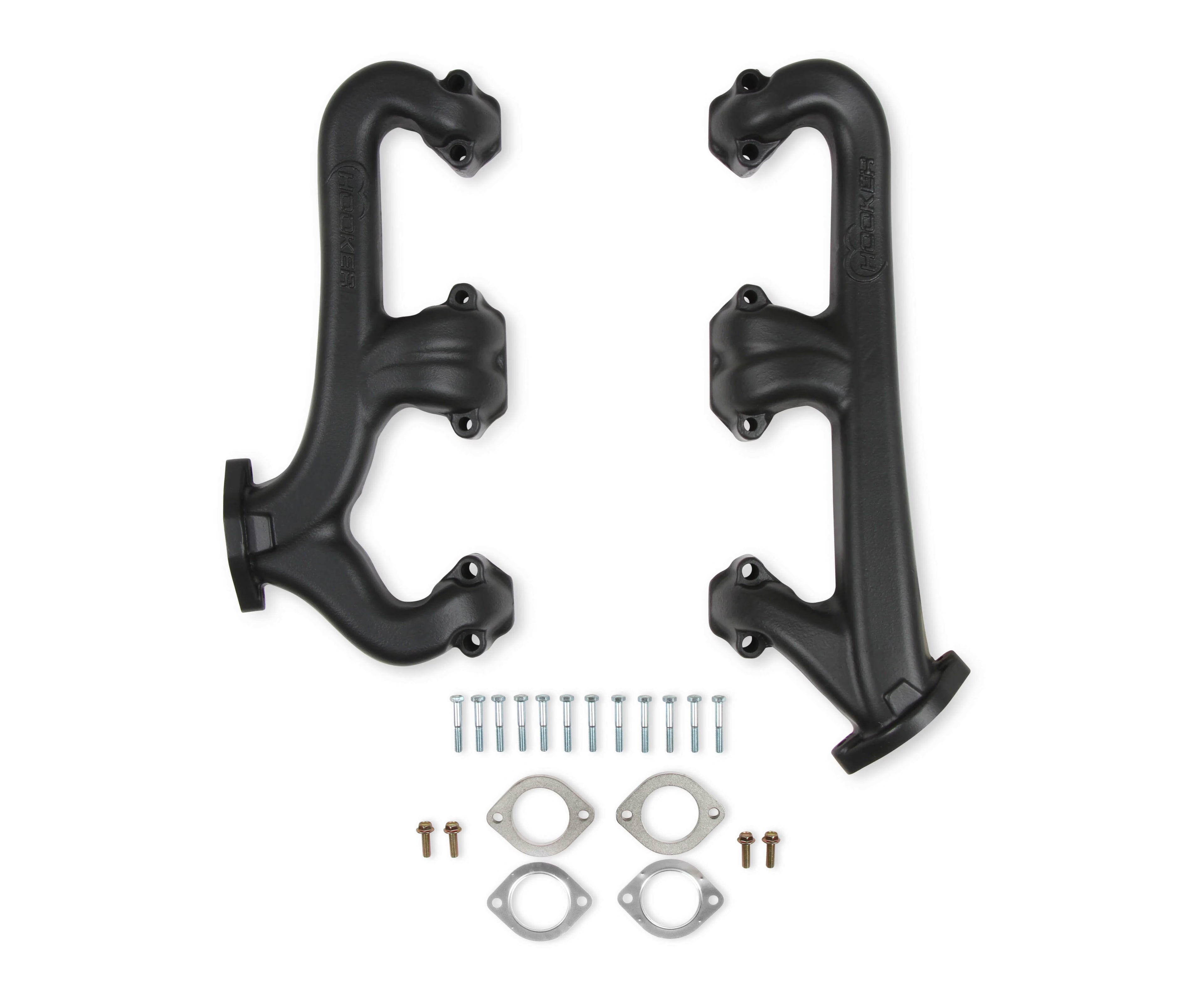 Cast Iron Exhaust Manifolds Black Ceramic Coated E422057