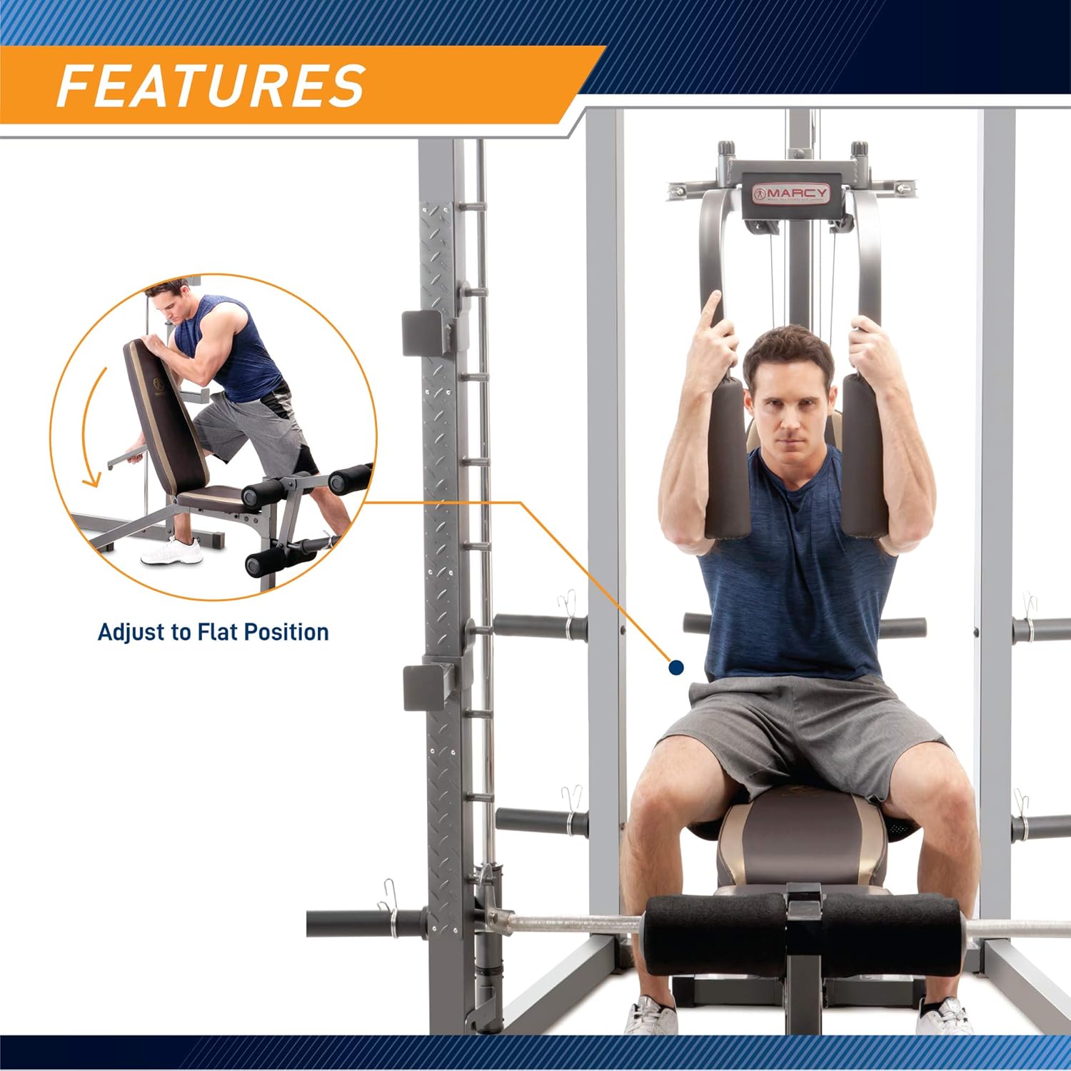Gray/Brown Home Gym Equipment C72087