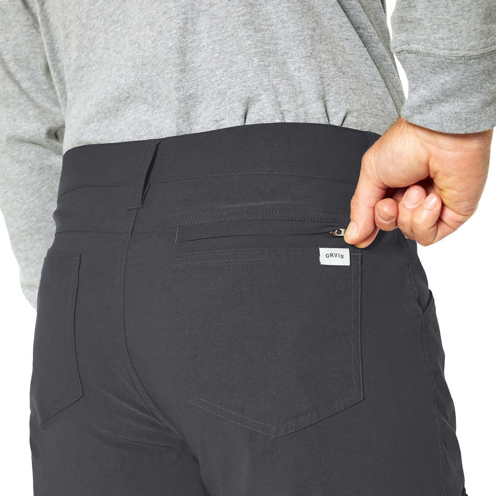 Mens Lightweight 6 Pocket Tech Pant (Asphalt (Grey),36x34) E43966