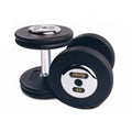 Black Chrome Cast Dumbbells 100 lbs. Sold as Pairs T2068