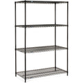 Black Epoxy Wire Shelving F16294
