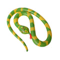 Yellow Simulate Inflatable Snake Model Toys W866617