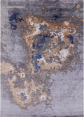 Cloudy Gray Rectangle Area Rug T8998