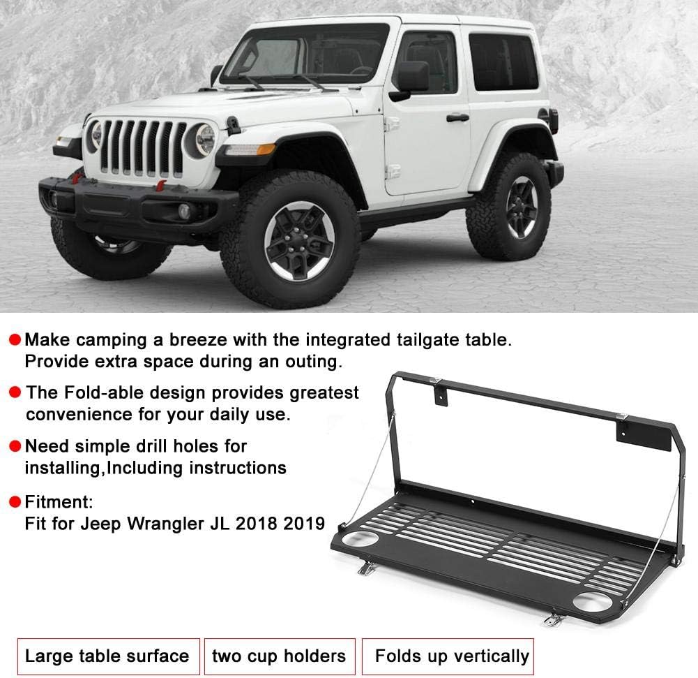 Foldable Tailgate Table with Storage Bracket Z1289