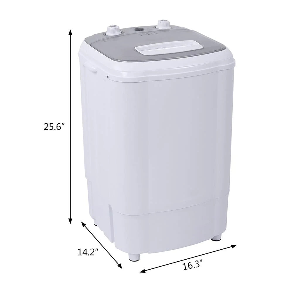 10lbs Portable Mini Washing Machine with Drain Pump L405369