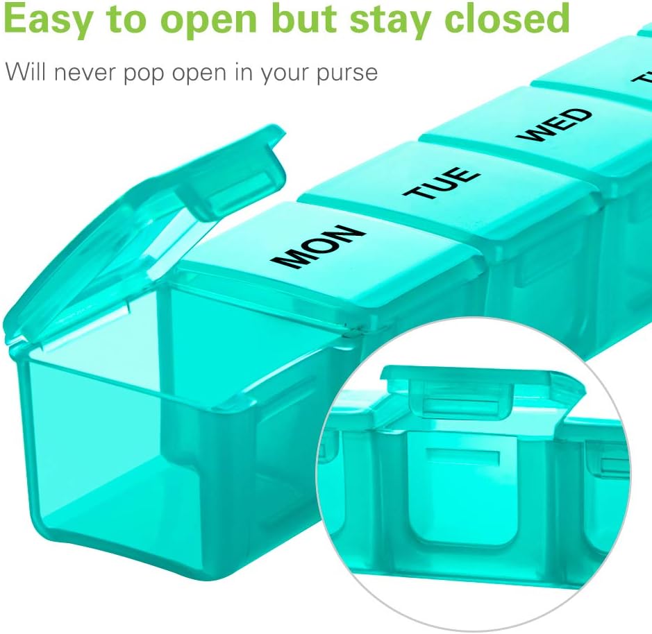 Large 2 Pack Pill Organizer L528