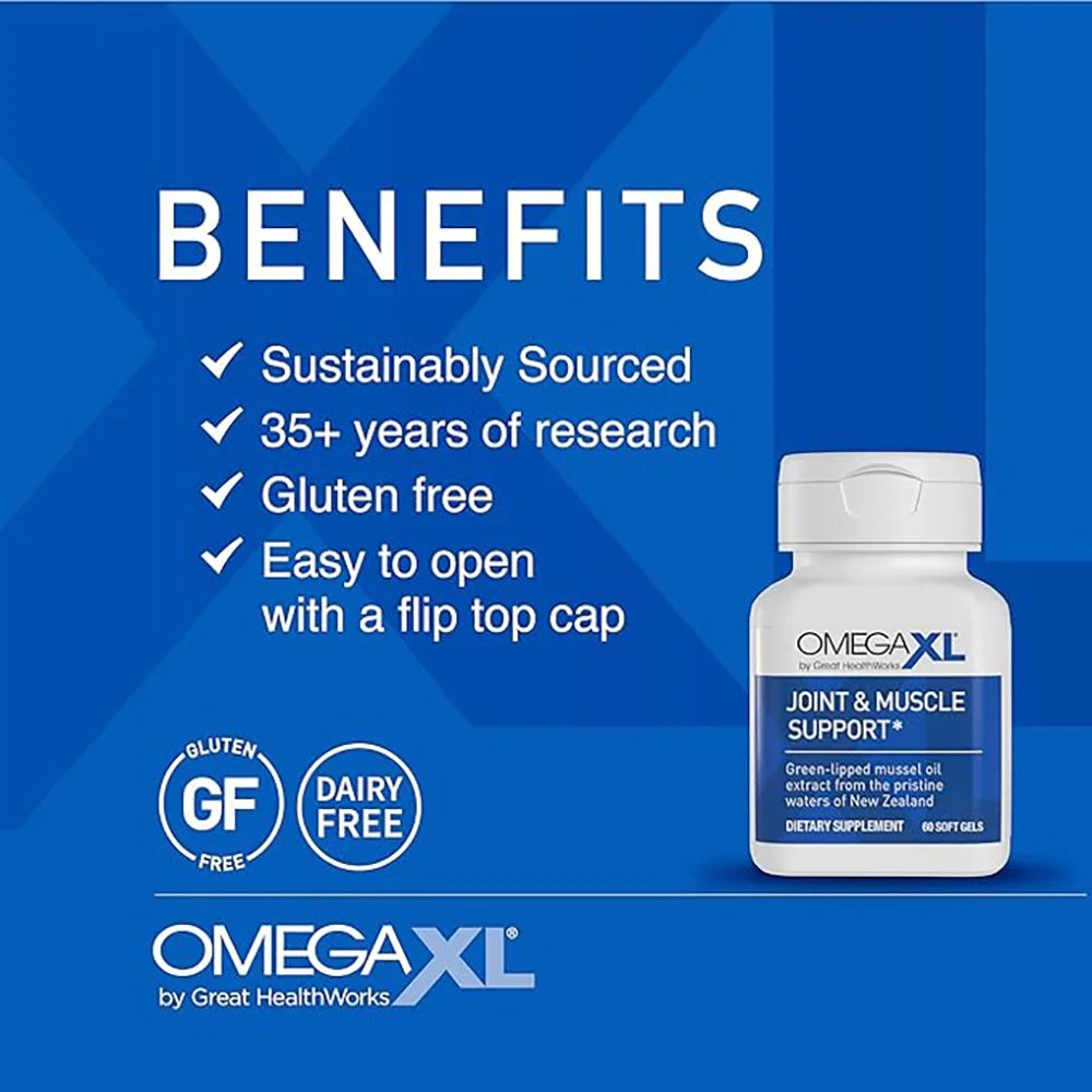 60 Softgels with Green Lipped Mussel Extract V7790