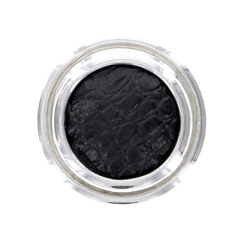Polished Nickel Round Cabinet Knob D989