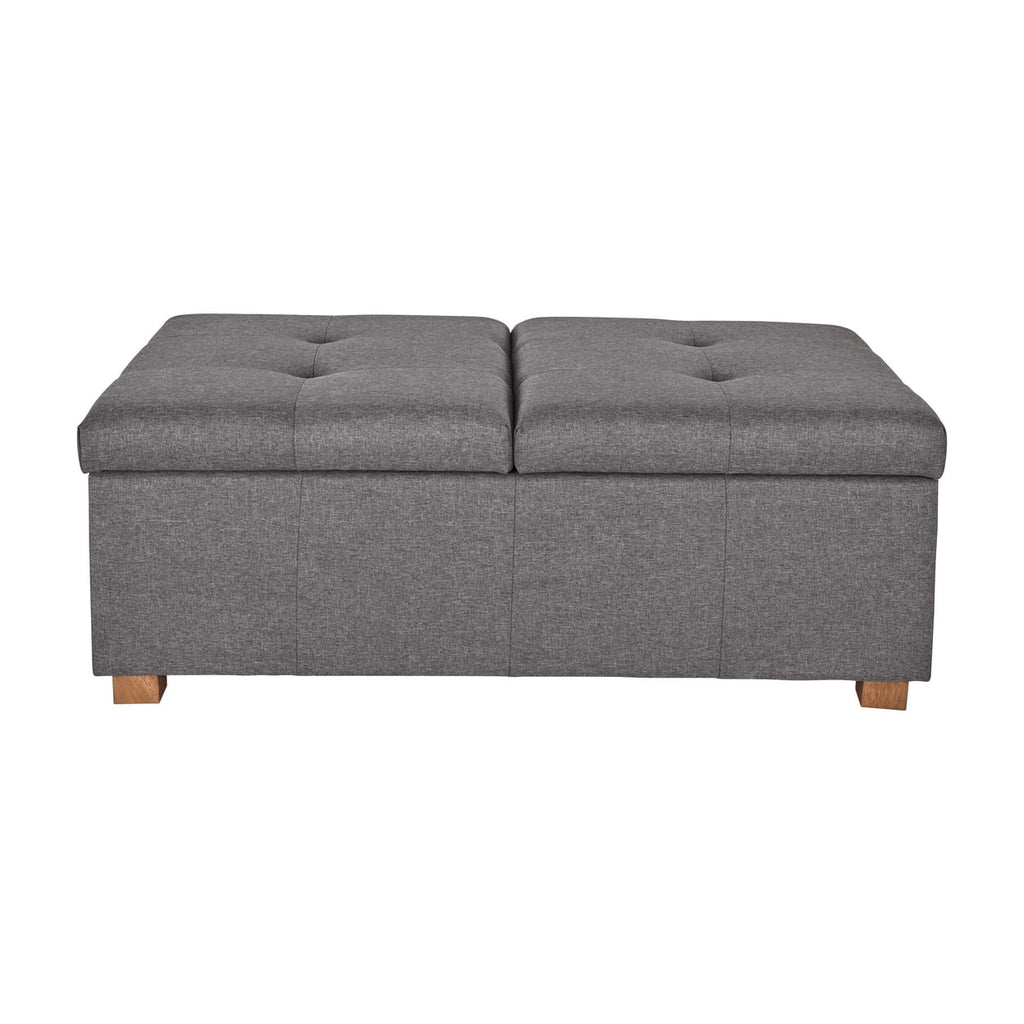 Double Storage Ottoman Bench V10090